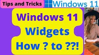 Windows 11 Widgets HOW to Customize