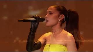 Ariana Grande and Kid Cudi perform “Just Look Up” (live on The Voice USA)