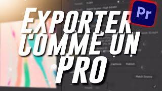 EXPORTER VOS VIDEOS AVEC ADOBE PREMIERE PRO CC (Débutant)