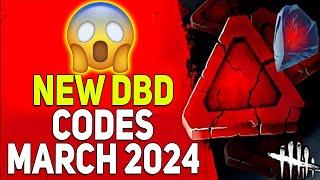 DBD Codes March 2024, Dead by Daylight Free Bloodpoints Redeem Code & Twitch Drops Banner