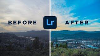 How to Edit Landscape Photos in Adobe Lightroom 2024 + FREE Download!