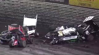 Sprint Car 2022 Biggest Crashes Compilation