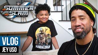 Jey Uso’s son predicts Tribal Combat: WWE SummerSlam 2023 Vlog