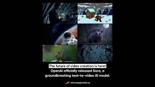 The future of video creation is here! OpenAI released Sora, a groundbreaking text-to-video AI model