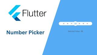 Flutter Number picker