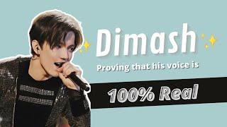 Dimash proving his voice is 100% real (For 6 minutes and 50 seconds straight)