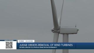 'Justice': Judge orders removal of 8,400 acre wind farm on Osage reservation