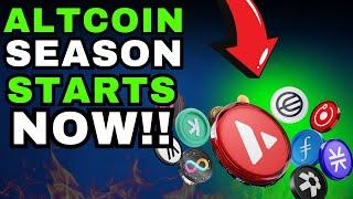 ALTCOIN SEASON 2025 STARTS SOON (Get Ready)!!!!