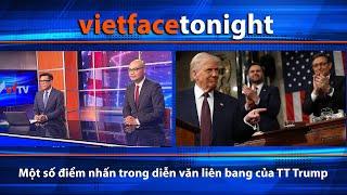 Vietface Tonight  | Một số điểm nhấn trong diễn văn liên bang của TT Trump | March 5, 2025