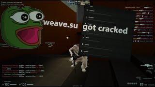 weave.su got cracked | Best free HVH cheat (dll, cfg and js in desc)