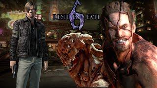 Resident Evil 6 - Leon's Campaign Bosses [No Damage | No Hope]