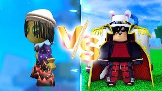 FUI PVP COM TOP 1 MOBILE PVP DE BLOX FRUITS!!! M4DARA TR VS Chauncey