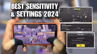 NEWBEST SENSITIVITY & SETTINGS 2024iPhone 13 Pro Lofty Pubg Mobile 4 Fingers&Gyro