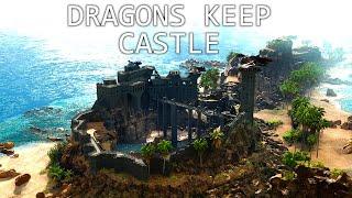 Dragons Keep Castle ! Ark Survival Ascended Build Showcase !