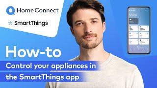 Home Connect & SmartThings - How To Start and Stop