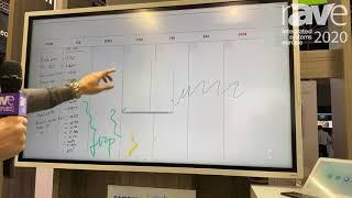 ISE 2020: Cisco Demos Webex on Samsung Flip2 With Cisco Room Kit Mini