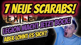 7 NEUE SCARABS! + NEUER LEGION SCARAB MACHT JETZT BOCK! ABER LOHNT ES SICH?