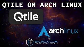 Qtile on Arch Linux