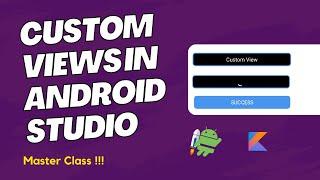 Custom Views In Android Studio | How to create custom View in android | Custom Views in android
