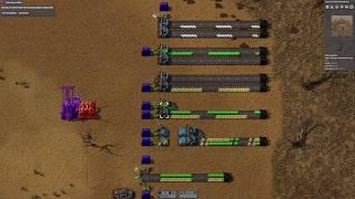 Factorio sandbox - train unloading