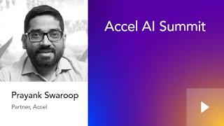 Keynote Address | Accel AI Summit