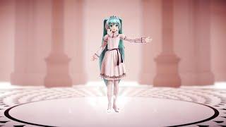 MMD Realistic cloth physics Test (Princess Blanche Miku), (Read description)