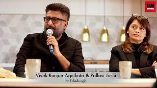 Indian Mothers, Family System and Bharat | Vivek Agnihotri & Pallavi Joshi @ Edinburgh #HumanityTour