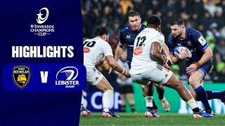 Instant Highlights - Stade Rochelais v Leinster Rugby Round 1 │ Investec Champions Cup 2023/24