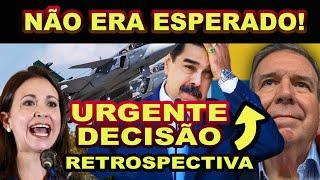 ACABOU! RENUNCIOU! Retrospectiva Venezuela Edmundo Gonzalez PEDE EXÍLIO NA ESPANHA