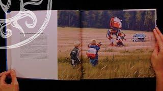 TALES FROM THE LOOP Art book by Simon Stålenhag (Book Flip Through)