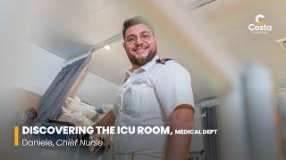 Discovering the ICU 'Intensive Care Unit' Room in the Medical Department with Daniele, Chief Nurse