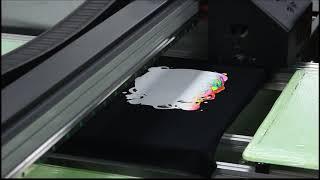 Large format DTG Printer (print size: 1600*6000mm)  Screen & Digital T-shirt Printer