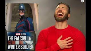 Реакция на ноый Капитан Америка (Сокол И Зимний солдат) кэп  Крис Эванс