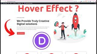 Add Hover Effect on Button | Divi Theme Tutorial | Expert Azi