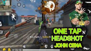  John Cena one tap headshot free fire garena