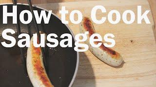 How to Cook Sausages in a Pan