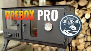 Outbacker Firebox Pro Eco Burn Range Oven Stove - review and cooking a whole chicken from scratch.