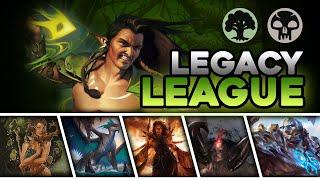 MTGO - Legacy League w/ Reclaimer Elves - Stock List & The Unwinnable Game! - 2022.01.18