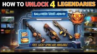 *New*How to unlock 4 Legendaries Halloween Series Armory Luckydraw Codm | Detailed Exact information