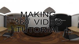 360 degree video in 3Ds Max, Vray and Photoshop Tutorial