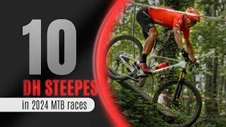 Top 10 Steepest Downhills - Best of 2024 Races by Strava