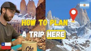 How I planned my trip to Patagonia! (Argentina & Chile!) (EXPLAINED)