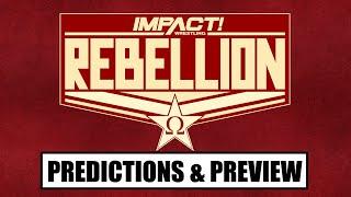 IMPACT Wrestling Rebellion 2021 Predictions & Preview