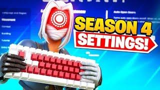 NEW Season 4 Best KeyBoard & Mouse Settings For Fortnite Ranked! (PC,PS4,PS5,XBOX)