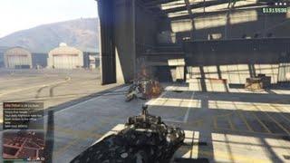 Grand Theft Auto V khanjali vs rhino tank