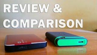 Best External Hard Drives?  《Transcend Storejet 25M3 Vs WD My Passport Ultra》