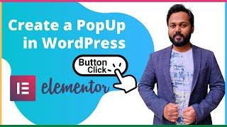 Popup on Button Click in WordPress -  Create a Popup in WordPress with Elementor Plugin