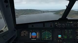 Condor Airbus A321 Landing at Skiathos International Airport | X-Plane 11