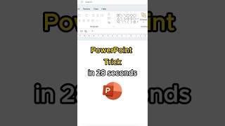 Creative SLIDES in PowerPoint in 28 seconds  #powerpoint #tutorial