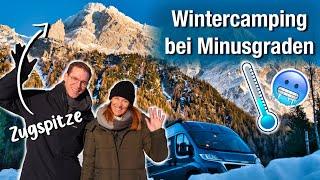 -10°C ️️| Kastenwagen Extrem | Wintercamping & Sightseeing | Allgäu | Zugspitze | Neuschwanstein
